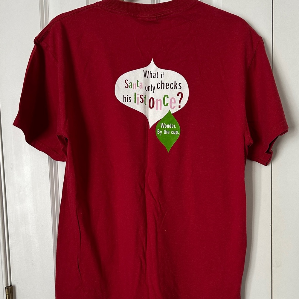 Starbucks 2000’s Christmas Short Sleeve Tee